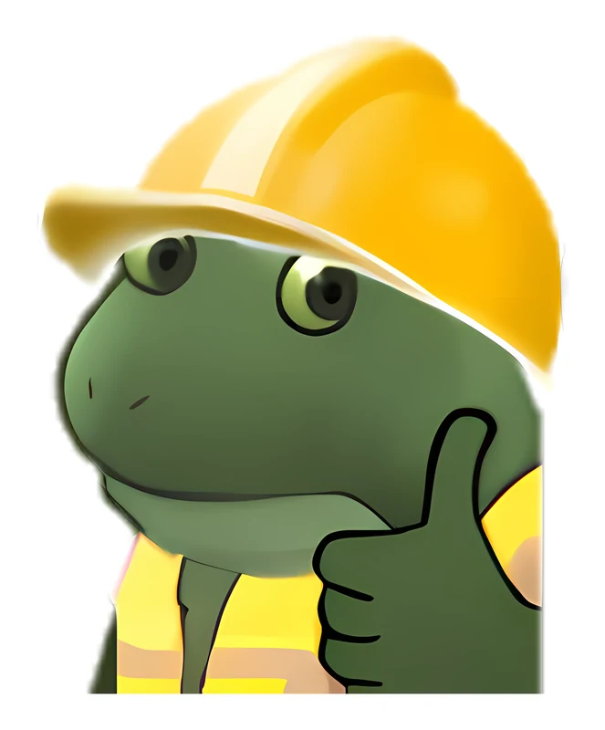 Bufo The Osha Compliant Builder sticker