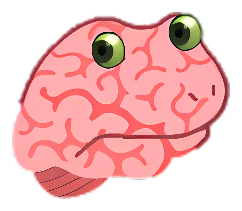 Bufo Think sticker