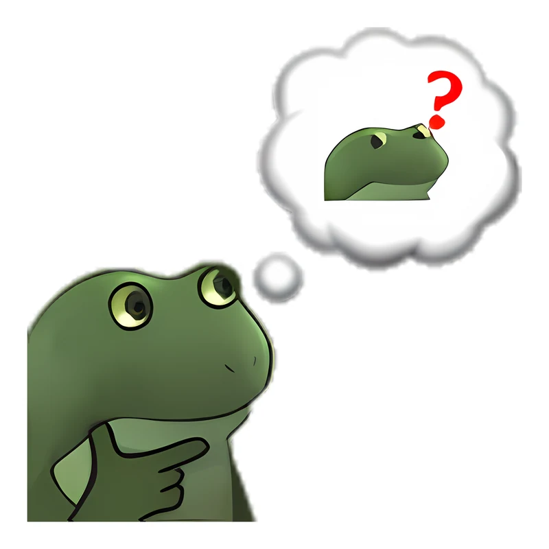 Bufo Thinks About Telemetry sticker