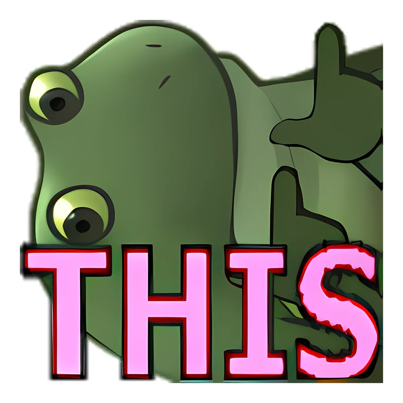Bufo This2 sticker