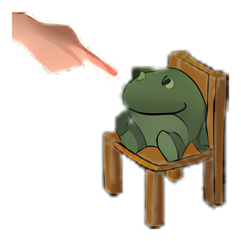 Bufo Timeout sticker