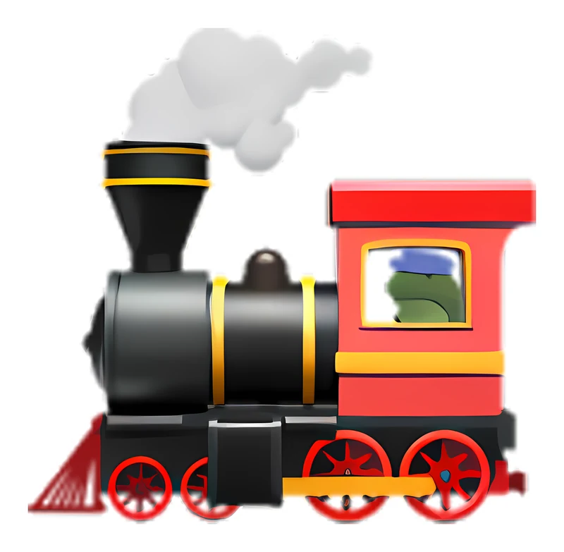 Bufo Train sticker