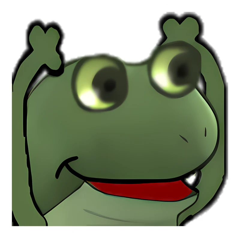 Bufo Transfixed sticker