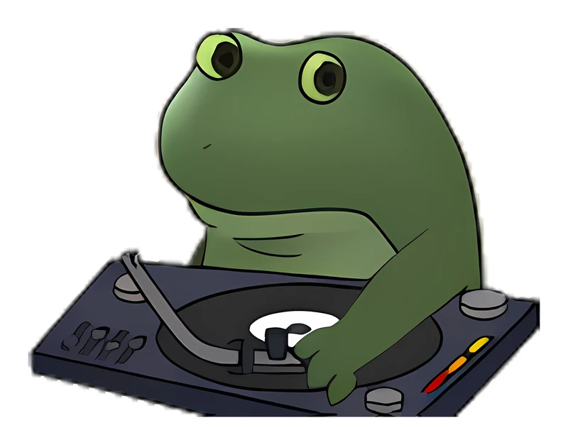 Bufo Turns The Tables sticker