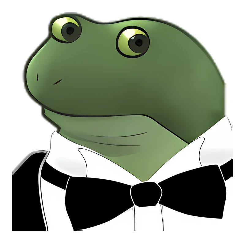 Bufo Tux sticker