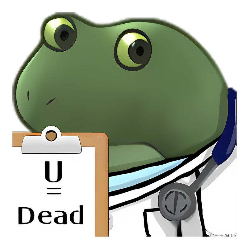 Bufo U Dead sticker