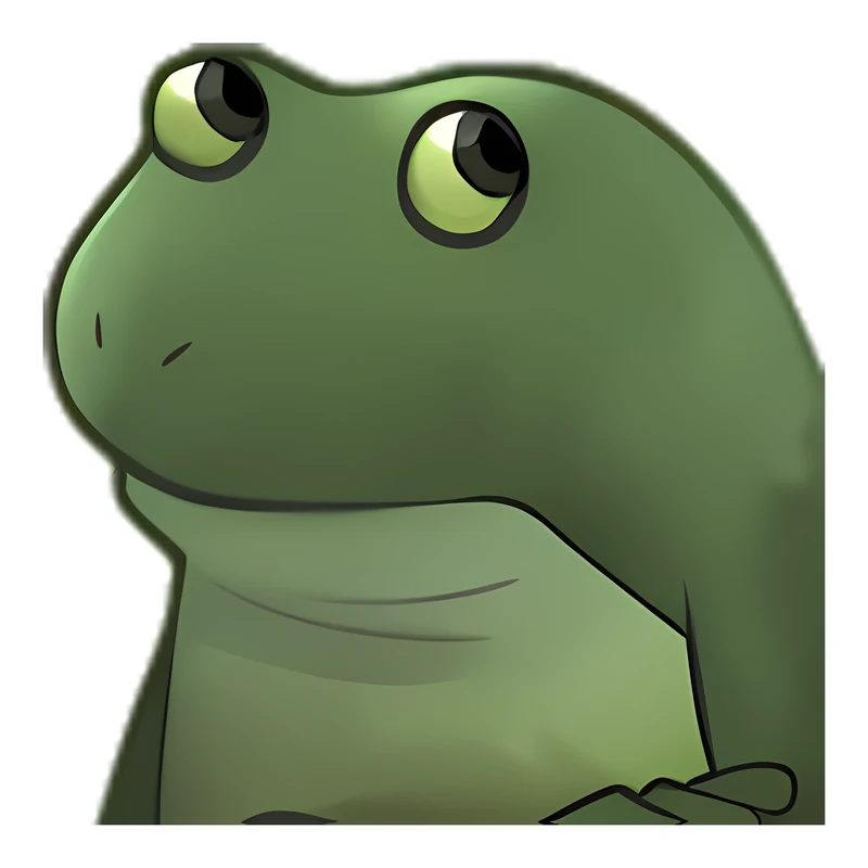 Bufo Uhhh sticker