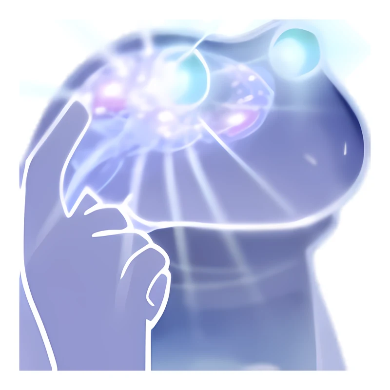 Bufo Uses 100 Percent Of His Brain sticker