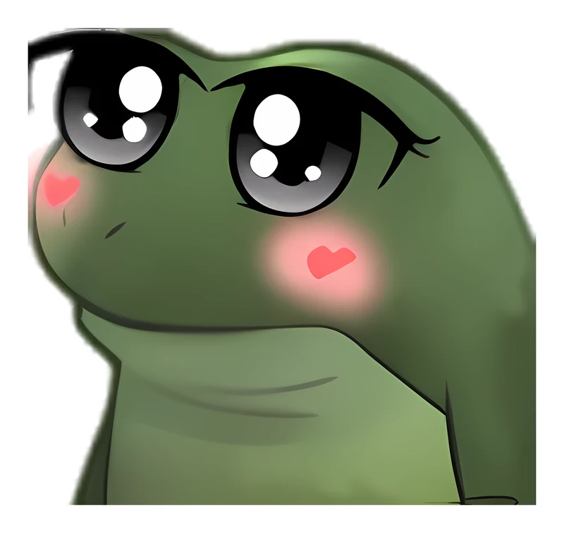 Bufo Uwu sticker