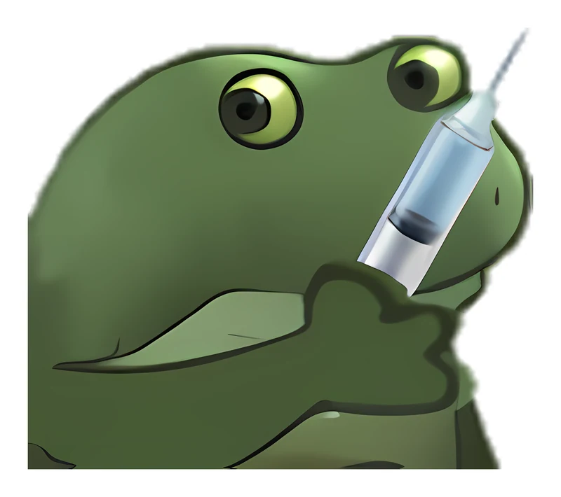 Bufo Vaccinates You sticker