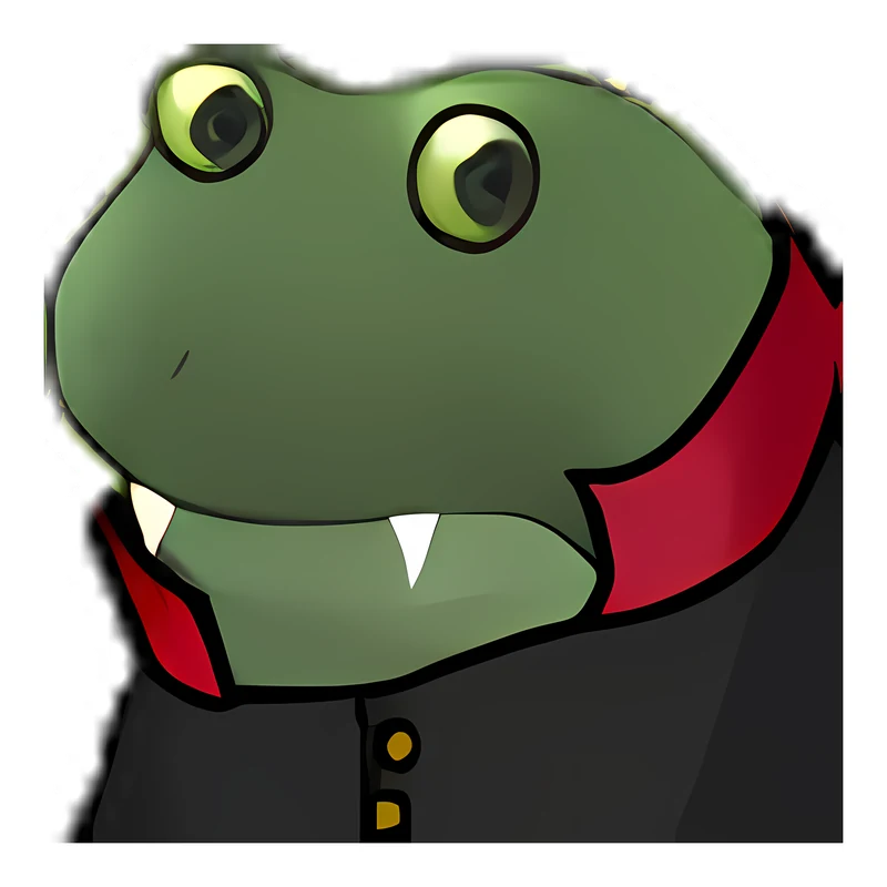 Bufo Vampire sticker