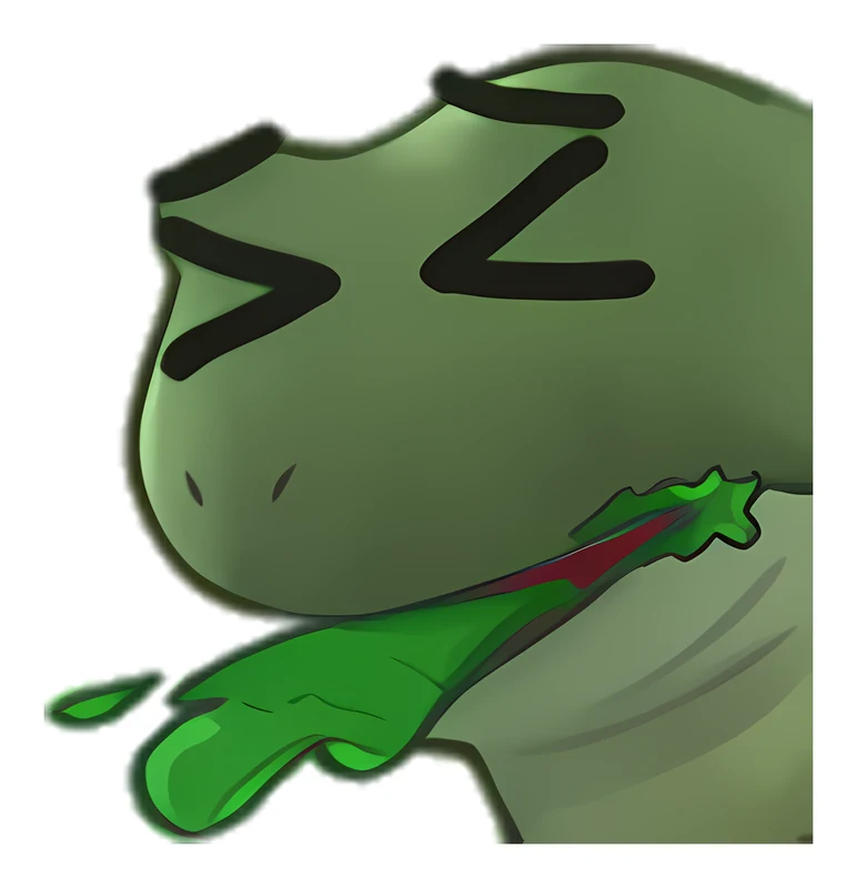 Bufo Vomit sticker