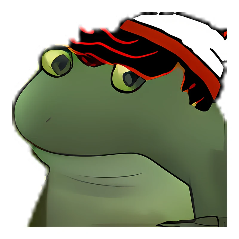 Bufo Waldo sticker