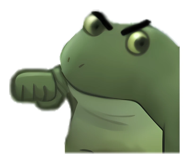 Bufo Wallop sticker