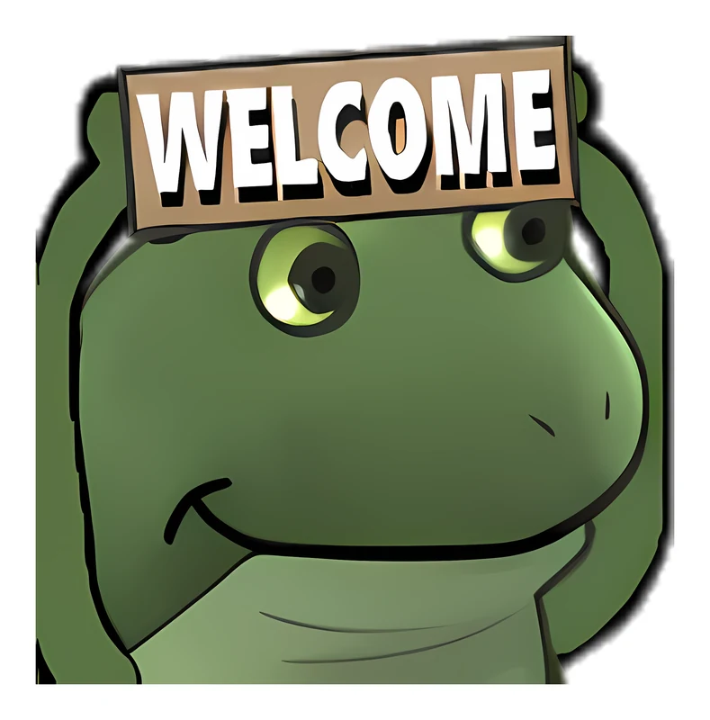 Bufo Welcome sticker