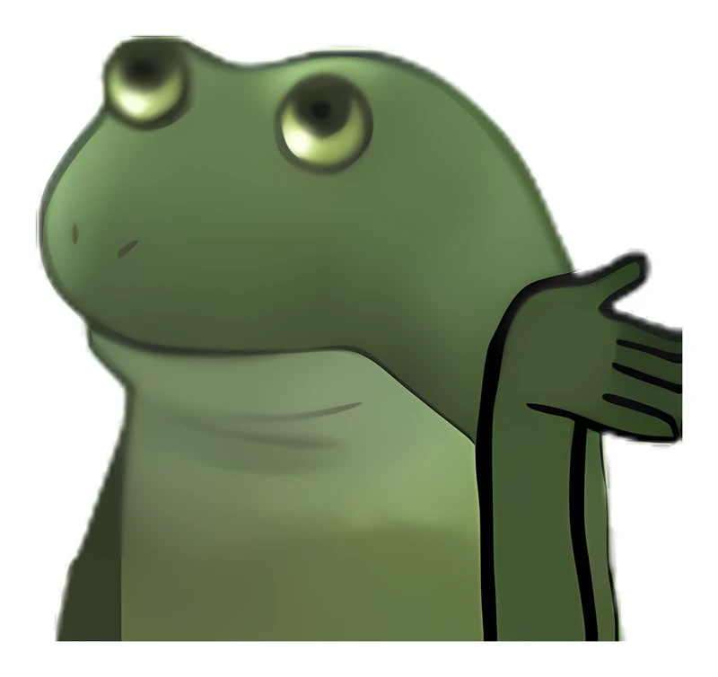 Bufo Whatever sticker