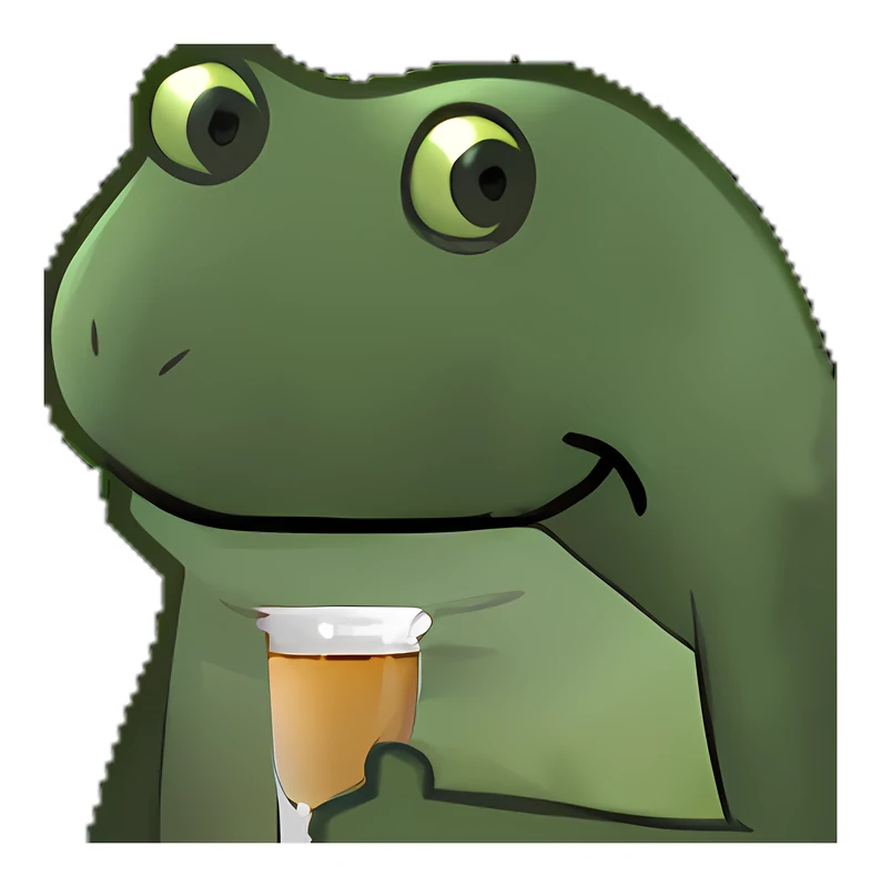 Bufo Whisky sticker