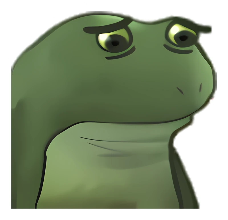 Bufo Worry sticker