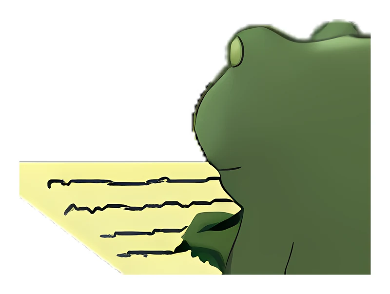 Bufo Writes A Doc sticker