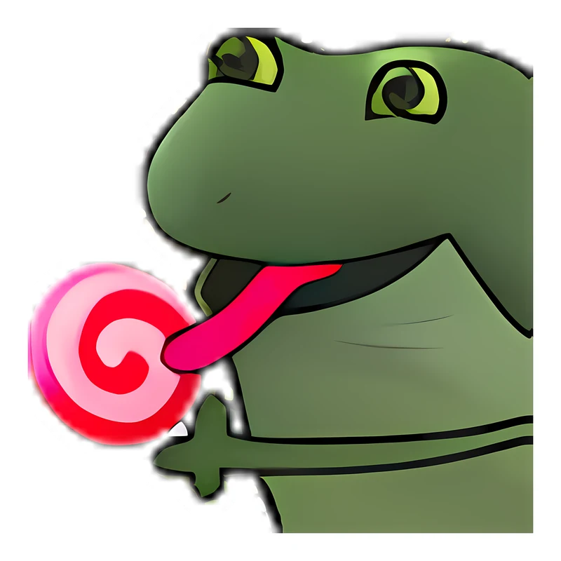 Bufo Yummy sticker