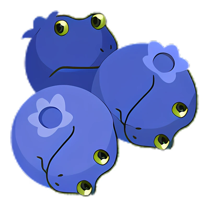 Bufoberries sticker