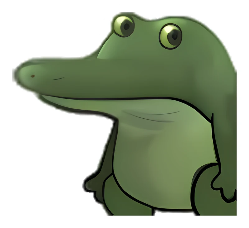 Bufodile sticker