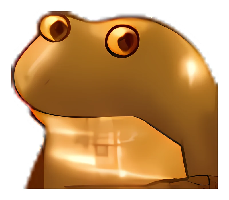 Copper Bufo sticker