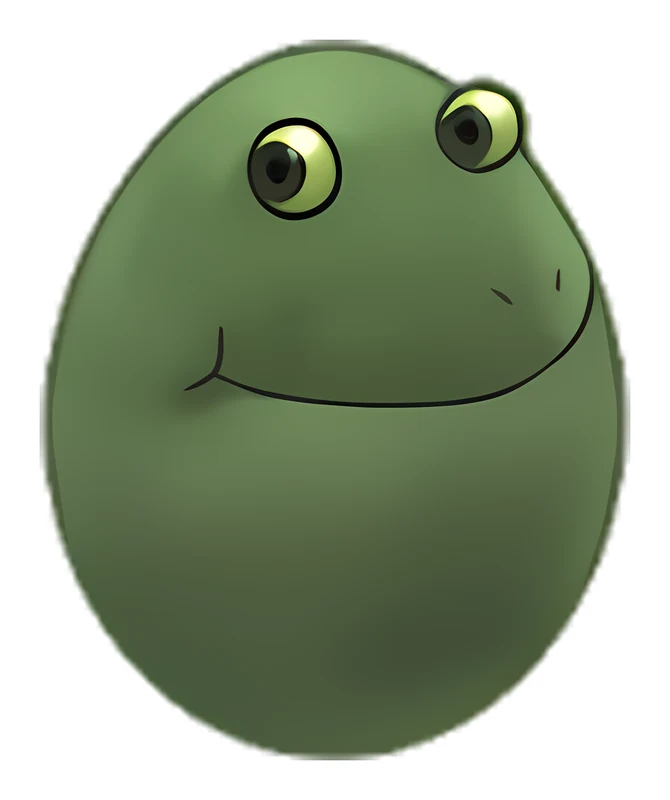 Egg Bufo sticker