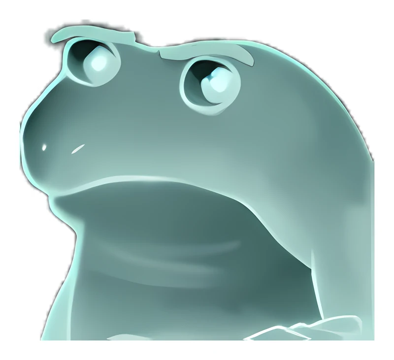 Ghost Bufo Of Future Past Is Disappointed In Your Lack Of Foresight sticker