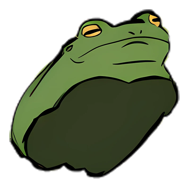 Interdimensional Bufo Rests Atop The Terrarium Of Existence sticker