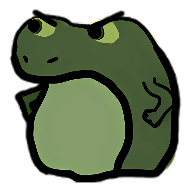 Low Fidelity Bufo Cant Believe Youve Done This sticker