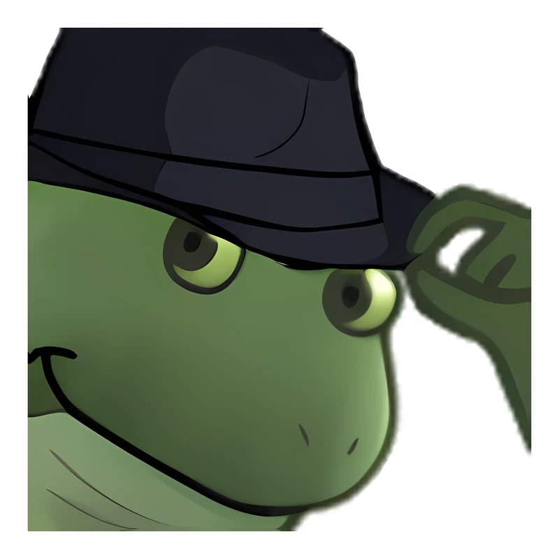 M Bufo sticker