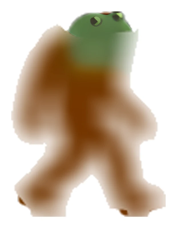 Maybe A Bufo Bigfoot sticker