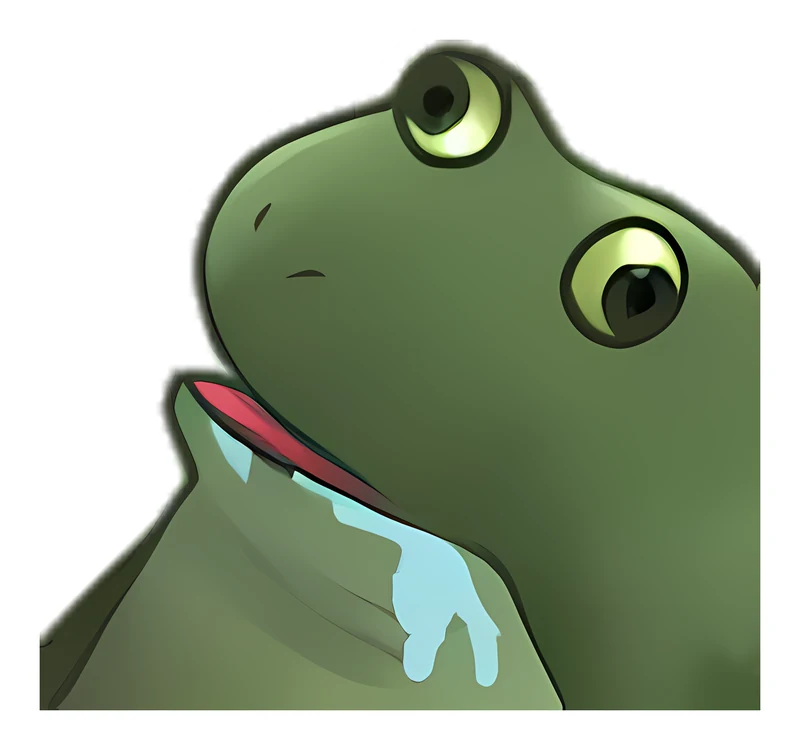 Nothing Inauthentic Bout This Bufo Yeah Hes The Real Thing Baby sticker