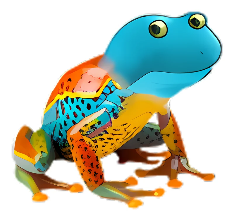 Poison Dart Bufo sticker
