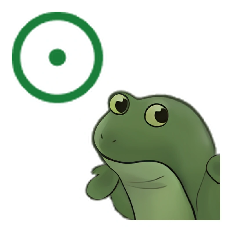 Bufo Cant Find An Issue sticker