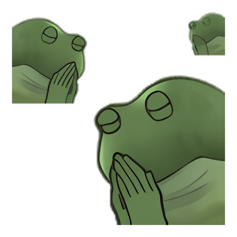 Bufo Thanks Bufo For Thanking Bufo sticker