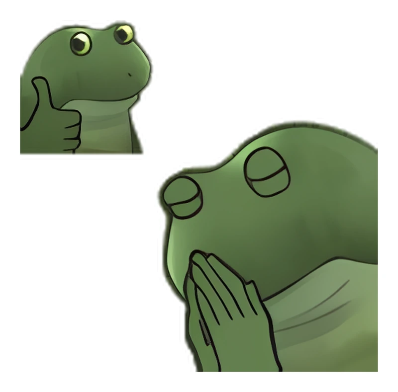 Bufo Thanks You For The Bufo sticker