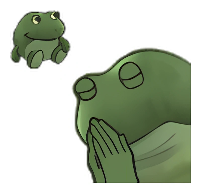 Bufo Thanks You For The New Bufo sticker