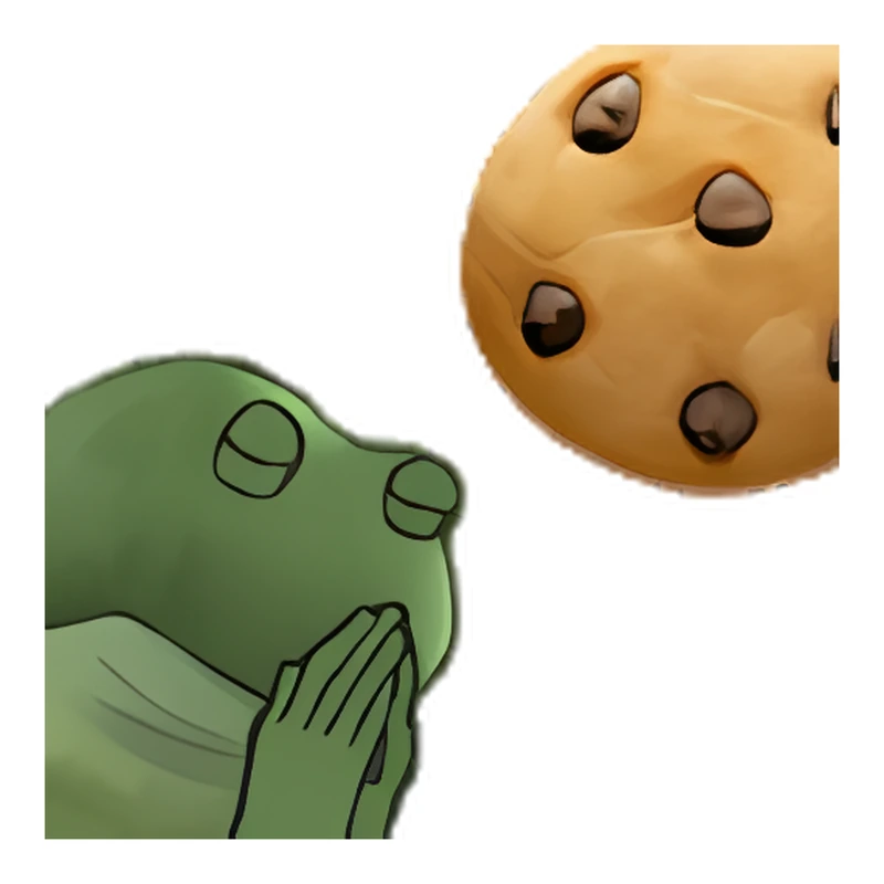 Bufo Would Like A Bite Of Your Cookie sticker