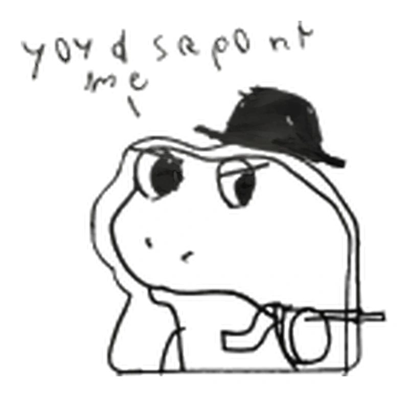 Bufo Wants His Money sticker