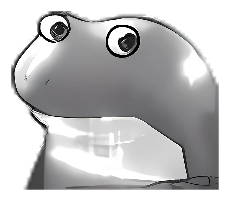 Silver Bufo sticker