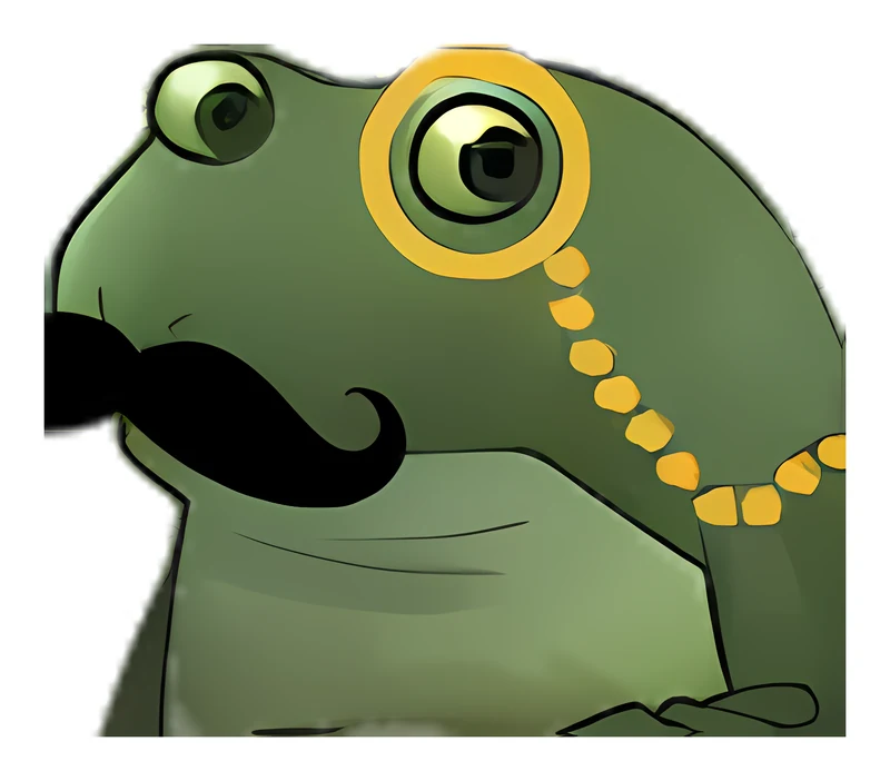 Sir Bufo Esquire sticker
