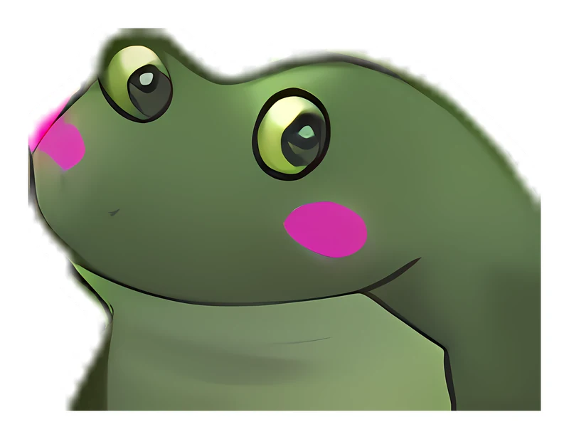 Smol Bufo Feels Blessed sticker