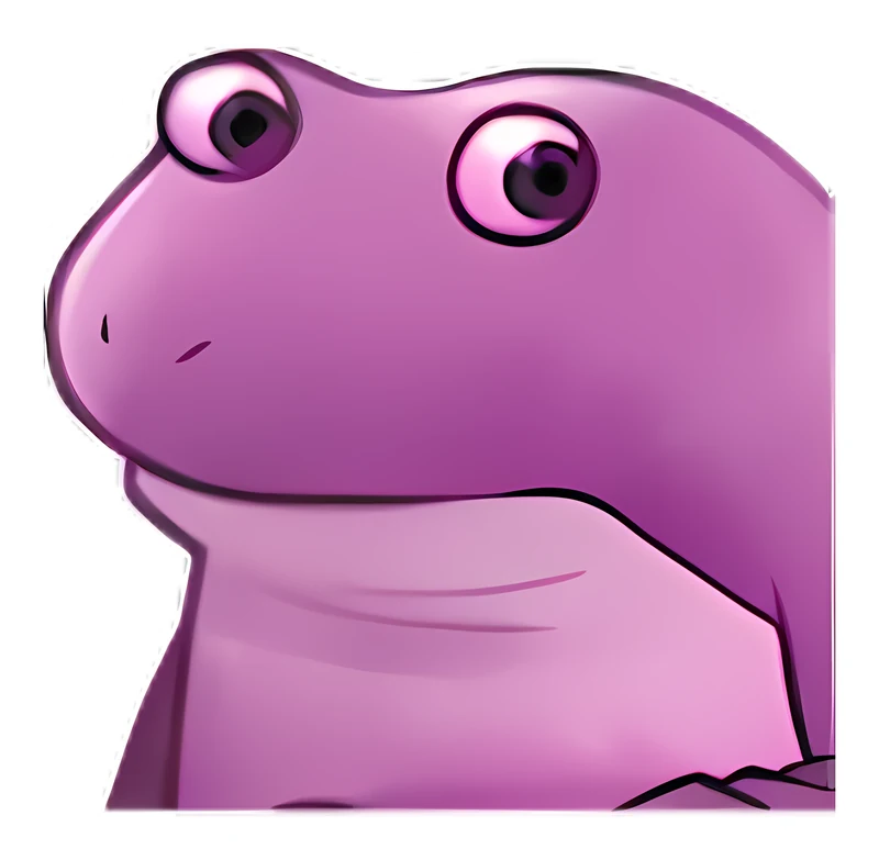 The Pinkest Bufo There Ever Was sticker